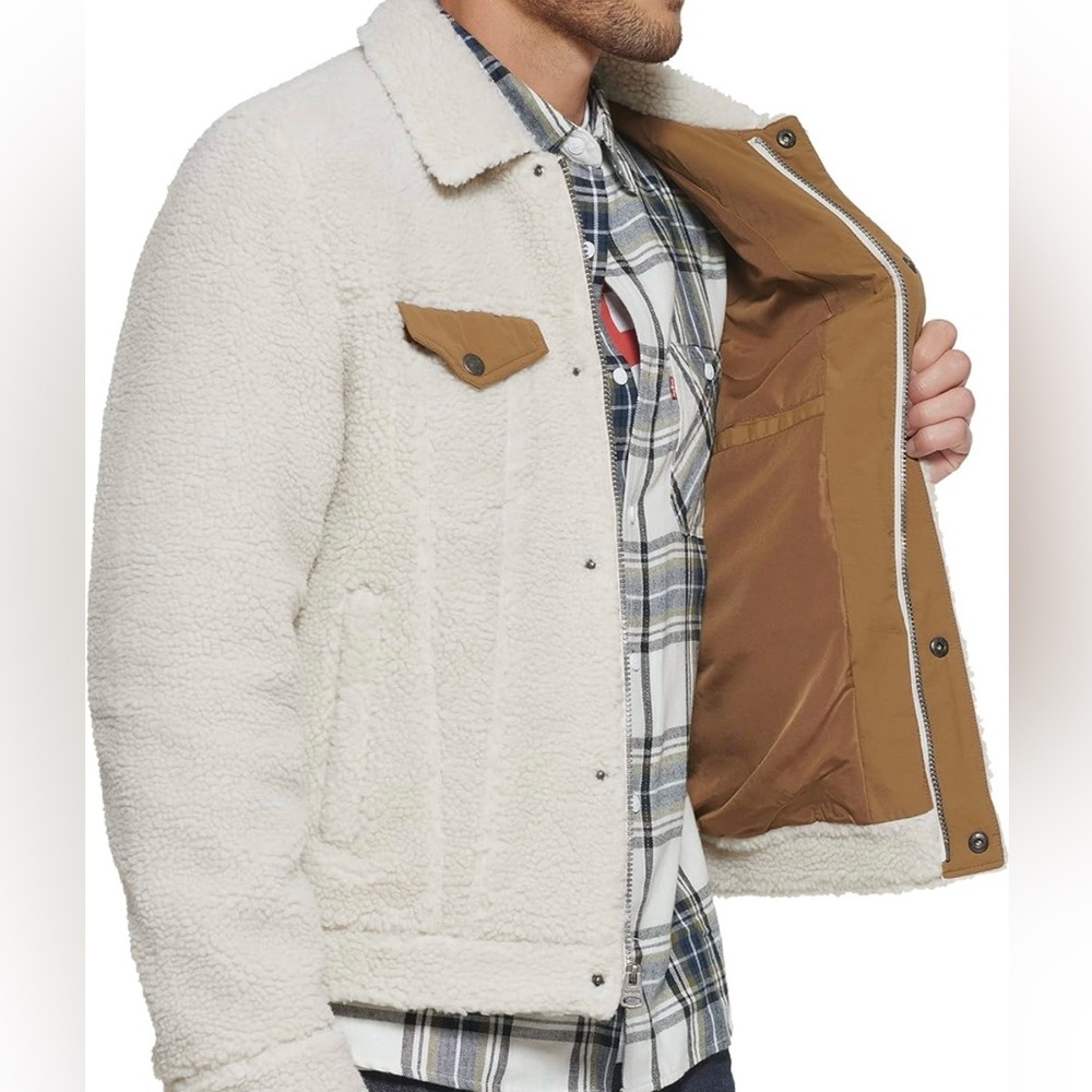 Levi's Sherpa Trucker Jacket - Picture 3 of 7